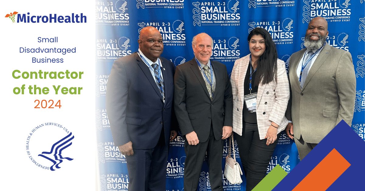 MicroHealth Awarded 2024 Small Disadvantaged Business Contractor of the ...